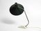 Mid-Century Modern Minimalist Table Lamp with Green Wrinkle Finish from Sis, 1950s 17