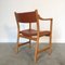 Poltrona CH46 di Hans Wegner per Carl Hansen, Danimarca, anni '60, Immagine 6