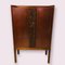 Mid-Century Danish Bar Cabinet with Hand Carved Insert, 1960s 1