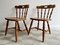 Country Farmhouse Wooden Dining Chairs, Set of 2 2