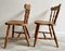 Country Farmhouse Wooden Dining Chairs, Set of 2 7