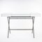 Cosimo Desk with White Mat Lacquer and Glass Top by Marco Zanuso Jr. for Adentro, 2017, Image 1