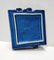 Quadratischer Vintage Rimini Blue Keramik Aschenbecher von Aldo Londi für Bitossi, 1960er 8