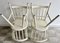 Vintage White Wooden Dining Chairs, 1960s, Set of 4 10