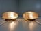 Mid-Century Glass Wall Lamps, 1960s, Set of 2 6