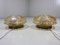Mid-Century Glass Wall Lamps, 1960s, Set of 2 5