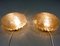 Mid-Century Glass Wall Lamps, 1960s, Set of 2 4