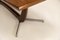 Tavolino da caffè grande in metallo e impiallacciato in palissandro, anni '60, Immagine 11