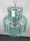 Italian Fontana Arte Style Cut Glass Chandelier by Zero Quattro for Zeroquattro, 1970s 9