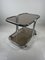 Vintage Smoked Glass Serving Trolley 7