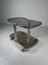Vintage Smoked Glass Serving Trolley, Image 2