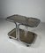 Vintage Smoked Glass Serving Trolley 12