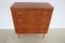 Vintage Chest of Drawers in Teak, 1960s, Image 4