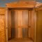 Antique Victorian Triple Wardrobe in Satinwood from Taylor and Sons, Image 10