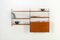 Teak Wall Shelf System by Kajsa & Nils Strinning for String, 1960s 3