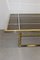 Dining Table in Chromed Steel and Brass by Romeo Rega, 1970s 8