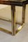 Dining Table in Chromed Steel and Brass by Romeo Rega, 1970s, Image 13