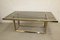 Dining Table in Chromed Steel and Brass by Romeo Rega, 1970s 15