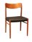 Danish Dining Chairs in Teak and Leather, 1960s, Set of 6, Image 1