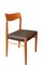 Danish Dining Chairs in Teak and Leather, 1960s, Set of 6, Image 2