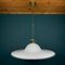 Italian Pendant Lamp in Swirl Murano Glass from Vetri, 1970s, Image 1