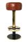 Italian Yacht Swivel Brass Bar Stools, 1970s, Set of 4 2