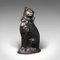 Vintage English Cat Door Stop in Cast Iron, 1950s 2