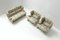 Portovenere Sofa with Flower Upholstery by Vico Magistretti for Cassina, Italy, 1973, Set of 3, Image 16