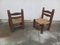 Low Vintage Chairs by Charles Dudouyt, 1950s, Set of 2 23