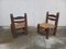 Niedrige Vintage Stühle von Charles Dudouyt, 1950er, 2er Set 25