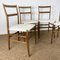 Superleggere Dining Chairs by Gio Ponti for Cassina, 1960, Set of 4, Image 3