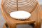 Italian Lounge Chairs in Rattan, 1960s, Set of 2, Image 5