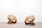 Fauteuils en Rotin, Italie, 1960s, Set de 2 1