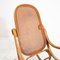 Bentwood and Vienna Straw Rocking Chair, Italy, 1970s 5