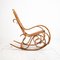 Bentwood and Vienna Straw Rocking Chair, Italy, 1970s 2