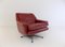 Red Leather 802 Armchairs by Werner Langenfeld for Esa, 1960s, Set of 2 12