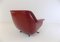 Red Leather 802 Armchairs by Werner Langenfeld for Esa, 1960s, Set of 2 20