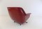 Red Leather 802 Armchairs by Werner Langenfeld for Esa, 1960s, Set of 2, Image 20