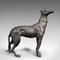 Vintage French Greyhound Figure in Bronze, 1930 1