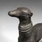 Vintage French Greyhound Figure in Bronze, 1930 9