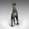 Vintage French Greyhound Figure in Bronze, 1930 6