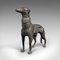 Vintage French Greyhound Figure in Bronze, 1930 3