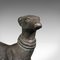 Vintage French Greyhound Figure in Bronze, 1930 8