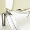 PK22 Lounge Chairs in Polished, Brushed Steel and Cream Leather by Poul Kjærholm for Fritz Hansen, 1990s, Set of 2 9