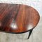 Mid-Century Extendable Round Dining Table in Rosewood, 1960s 3