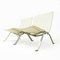 PK22 Lounge Chair in Brushed Steel and Cream Leather by Poul Kjærholm for Fritz Hansen, 1990s, Image 10