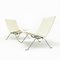 PK22 Lounge Chair in Brushed Steel and Cream Leather by Poul Kjærholm for Fritz Hansen, 1990s 9