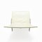 PK22 Lounge Chair in Brushed Steel and Cream Leather by Poul Kjærholm for Fritz Hansen, 1990s 4