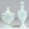 Opaline Glass Carafe and Box from Vincenzo Nason, 1960s, Set of 2 2