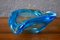 Blue Piriform Murano Glass Ashtray 2